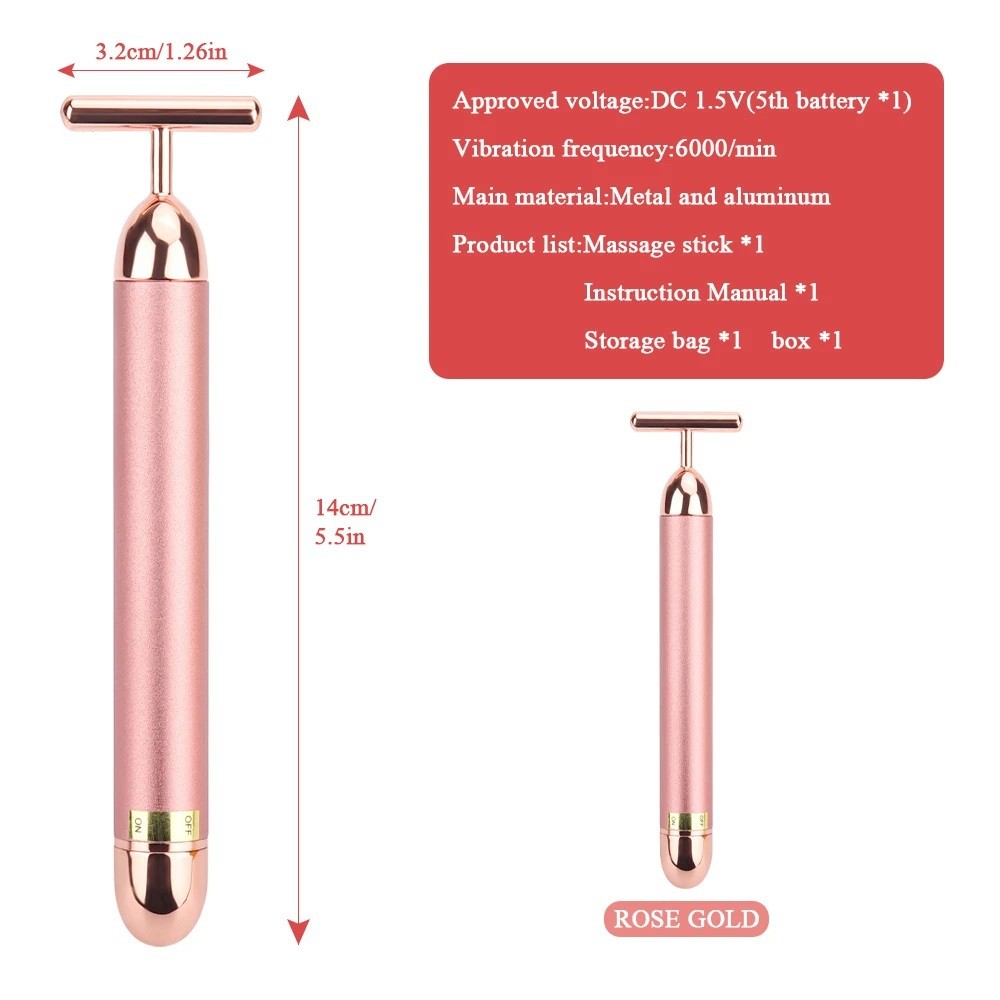 Máy massage mặt cầm tay đa vị trí toàn thân nâng cơ mặt chống nếp nhăn