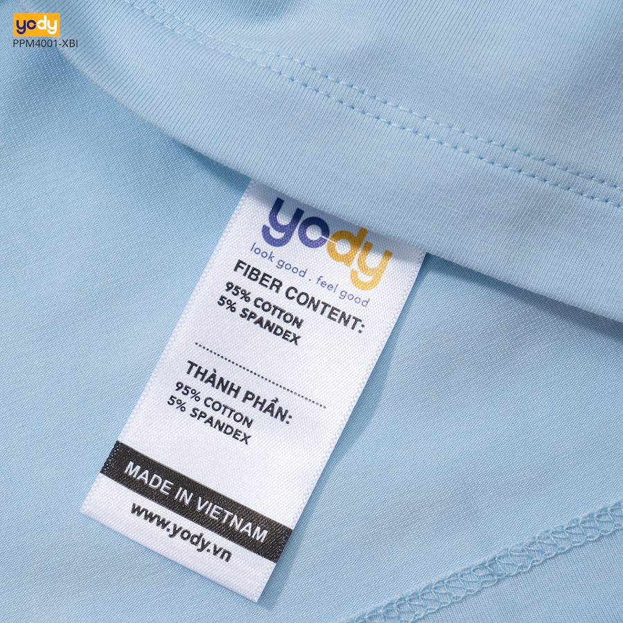 Áo phông Yody nam cổ tròn chất liệu thun Cotton mềm mịn thoáng mát - PPM4001 | BigBuy360 - bigbuy360.vn