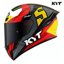 Mũ bảo hiểm fullface KYT TT Course tem Flux số 5 size M L XL chính hãng