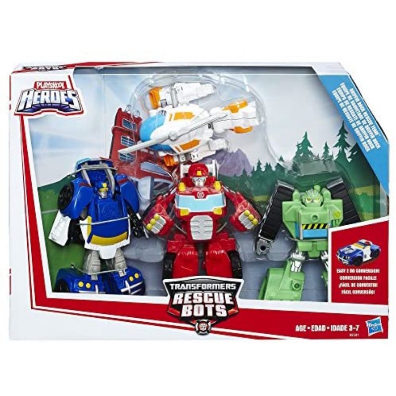 Set mô hình Playskool Transformers Rescue Bots