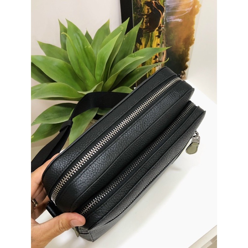 🎀 Sẵn❗️ TÚI COACH DA ĐEO CHÉO NAM F89964