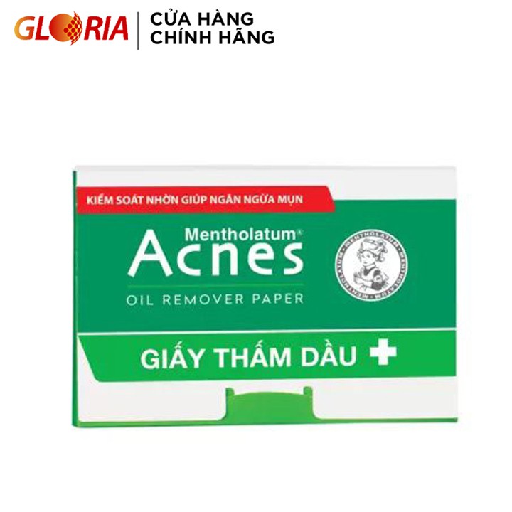 [Mã COSGLORIAT3 -8% đơn 250K] Giấy thấm dầu Acnes Oil Remover Paper (100 tờ)