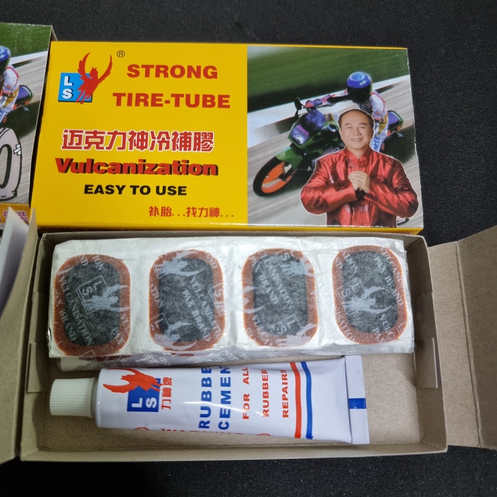 Bộ vá vỏ xe máy  có ruột