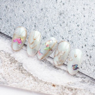 Sticker bướm dán móng tay , phụ kiện nail