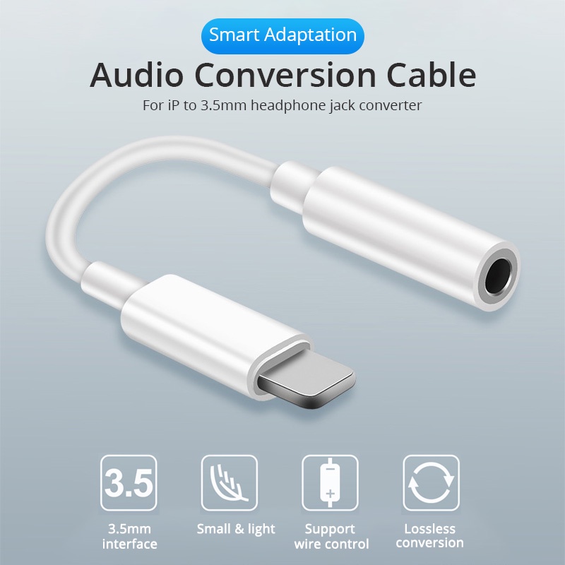 Cáp chuyển đổi âm thanh Guugei 3.5mm thích hợp cho iPhone 14 13 12 Pro Max