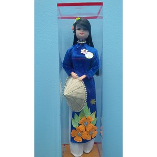 BÚP BÊ NHUNG XANH LÁ