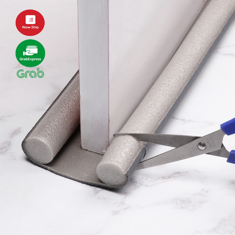 Nẹp Mút Xốp 95cm Chặn Đáy Khe Cửa, Gió Mùa, Cách Nhiệt, Cách Âm, Ngăn Côn Trùng, Chống Kẹt Tay Chân Bé