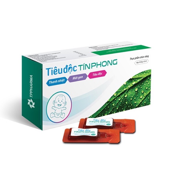 Ống uống tiêu độc tín phong hộp 18 ống