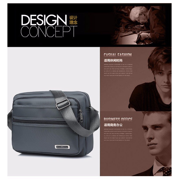 Túi Đeo Chéo Vải Oxford Cỡ Nhỏ Thời Trang Công Sở Cho Nam | BigBuy360 - bigbuy360.vn