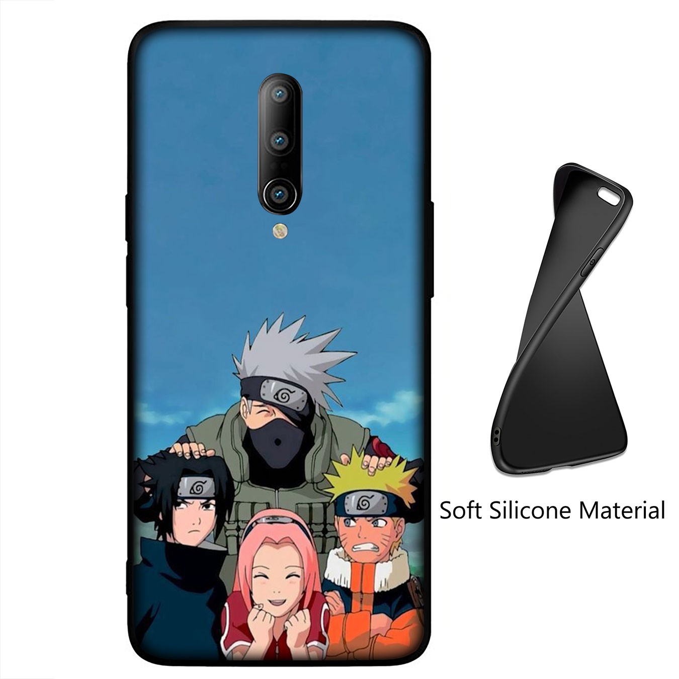 Samsung Galaxy A02S J2 J4 J5 J6 Plus J7 Prime A02 M02 j6+ A42 + Casing Soft Silicone Akatsuki Sasuke NARUTO Phone Case