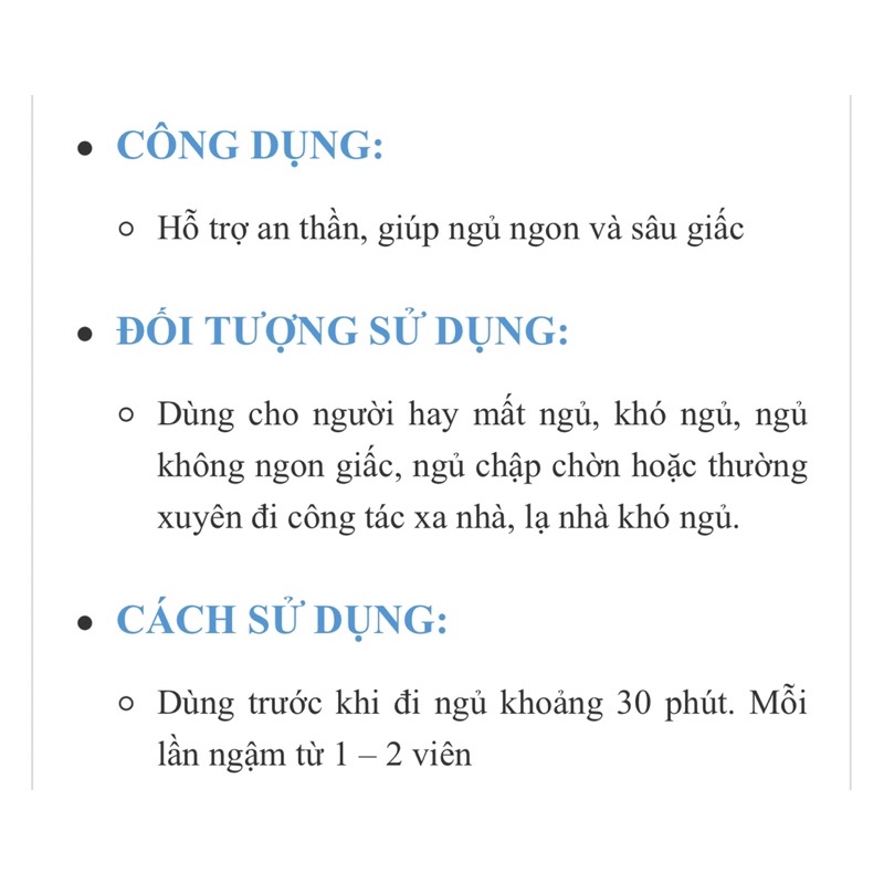 Viên Ngậm Ngủ Ngon SLIPY FAST &amp; DUL Dùng Cho Người Hay Mất Ngủ, Ngủ Không Sâu Giấc