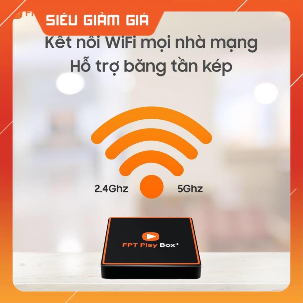 FPT Play Box 2020 mã T550 Truyền hình điều khiển giọng nói Đầu FPT Box 2020 plus 4K Android TV Box FPT 10 - Chính Hãng