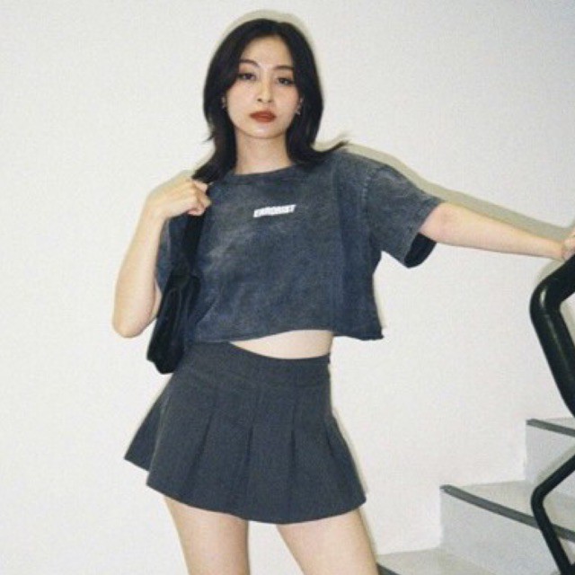 WASHED LOGO CROPTOP | BigBuy360 - bigbuy360.vn