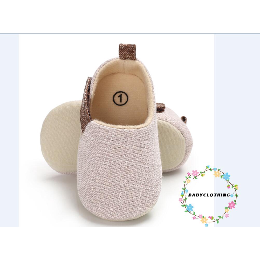Giày lười mềm màu trơn đơn giản thoải mái cho bé sơ sinh từ 0-18 tháng tuổi