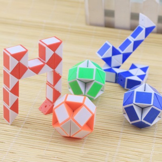 Thước kẻ rubik tạo hình các kiểu