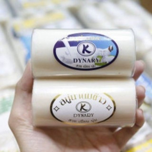 Lẻ 01 bánh Xà phòng cám gạo sữa dê Thái Lan