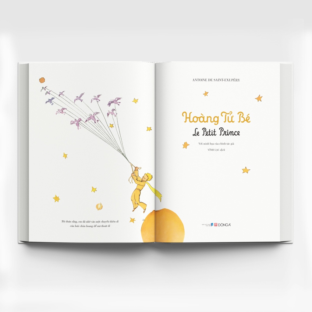 Sách Đông A - Hoàng Tử Bé - Song Ngữ Việt Pháp – Antoine de Saint-Exupéry - Bình Book