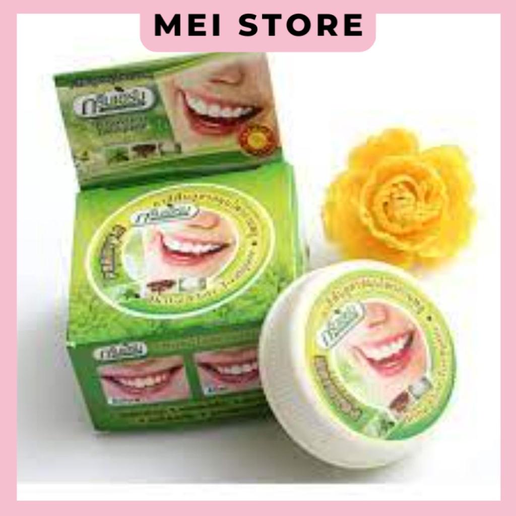 Bột Tẩy Trắng Răng Green Herb Herbal Clove Toothpaste Thái lan