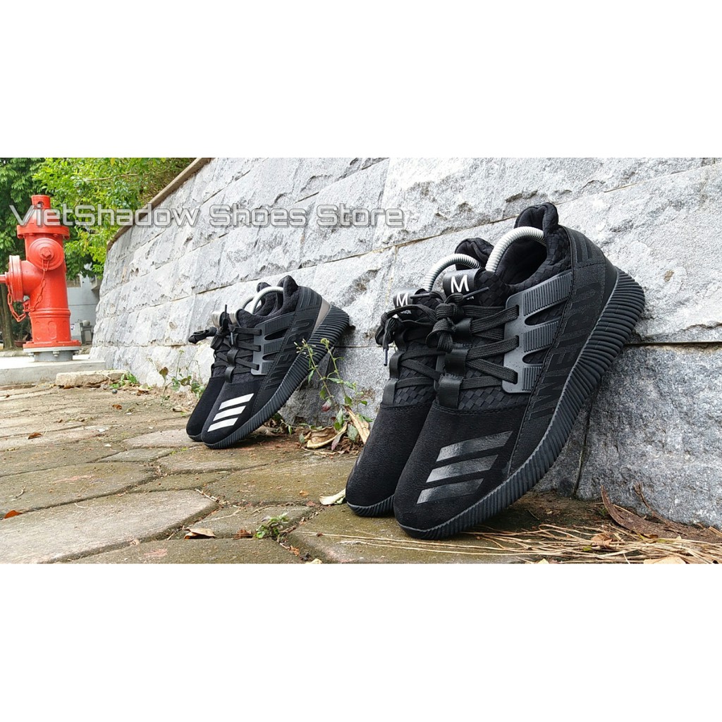 Giày thể thao nam | Sneakers nam Weibu fullblack - Mã SP 6316-đen