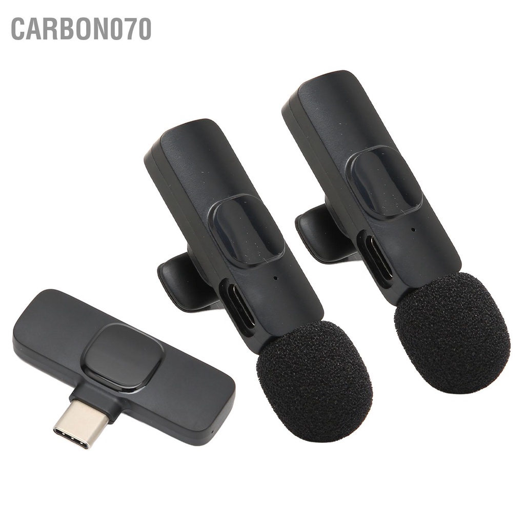 Carbon070 Micrô không dây Một ống Hai cắm và chạy Giảm tiếng ồn nhỏ