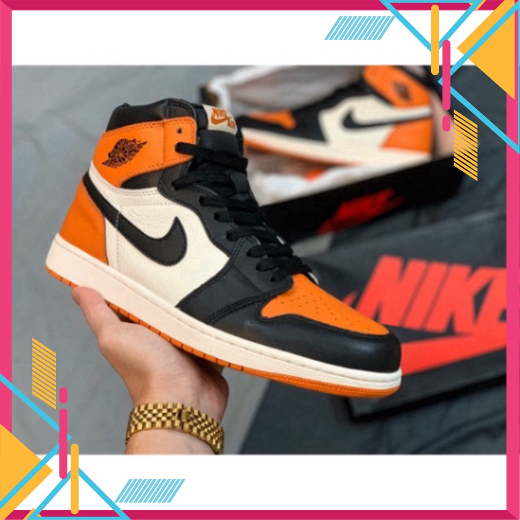 FREE SHIP  [MIỄN SHIP-ẢNH THẬT] Giày thể thao nam nữ JD CAM CỔ CAO BẢN 1 - 1