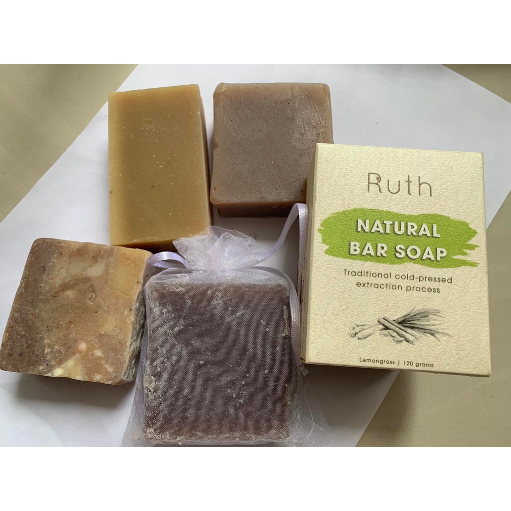 Xà phòng Tẩy tế bào chết da Mặt Cổ Lưng không gây khô da Glycerine Lemongrass Mù U