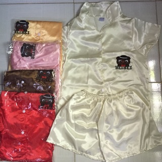 Đồ bộ Pijama phi bóng tay ngắn quần cọc