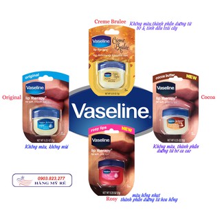 Sáp Dưỡng Môi Vaseline (Hàng Mỹ xách tay)