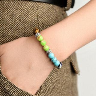 Vòng Tay Chuỗi Hạt Đá Núi Lửa Cho Nam Và Nữ