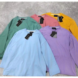Áo Basic LONG SLEEVE Đủ Màu Unisex (Tay Dài)