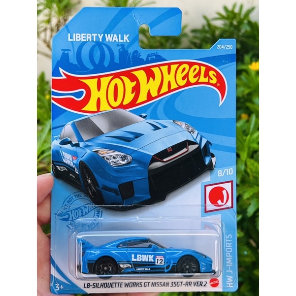 Hobby Store xe mô hình Hot Wheels basic Nissan R35 LBWK