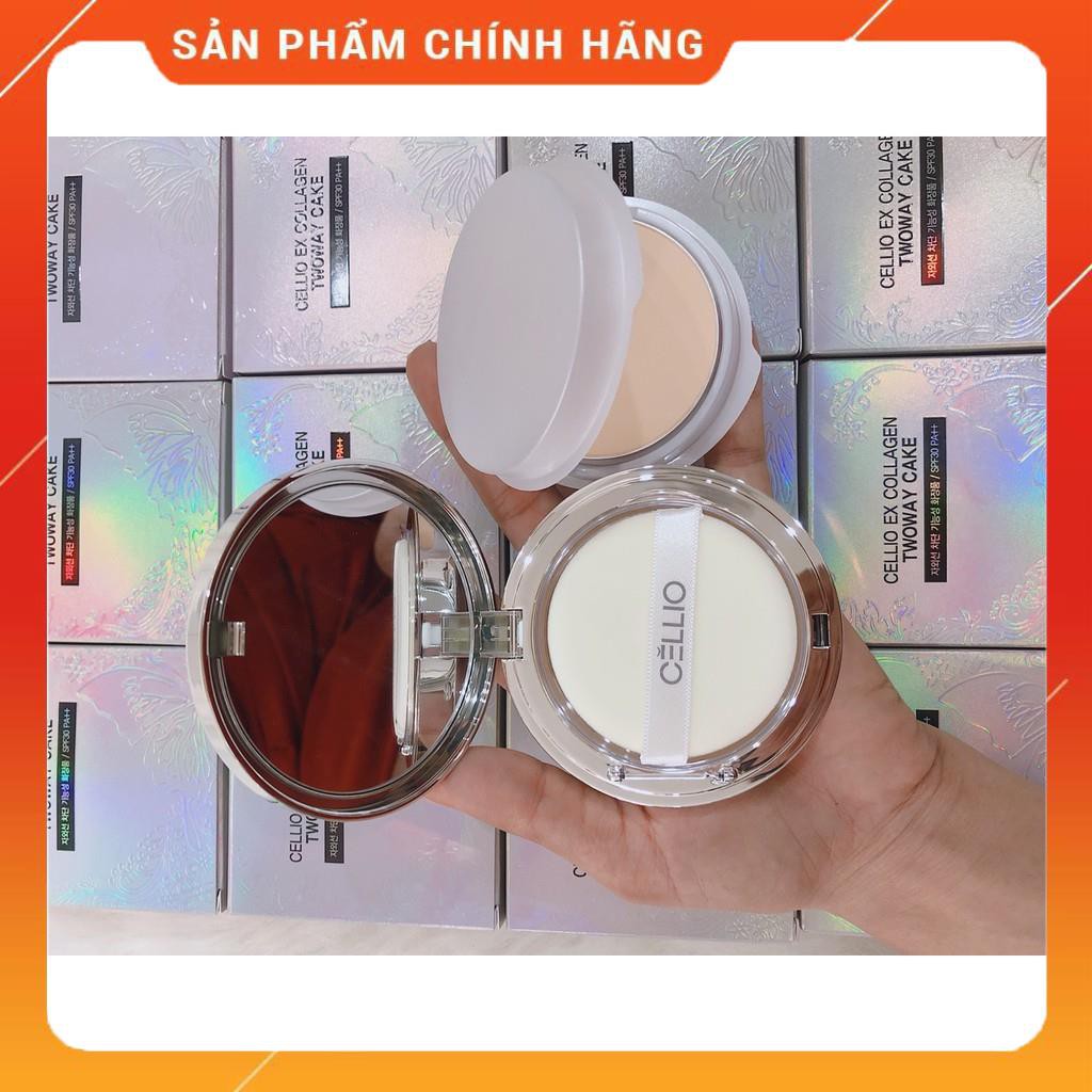 Phấn Phủ Cellio + Tặng Kèm Một Lõi Phấn