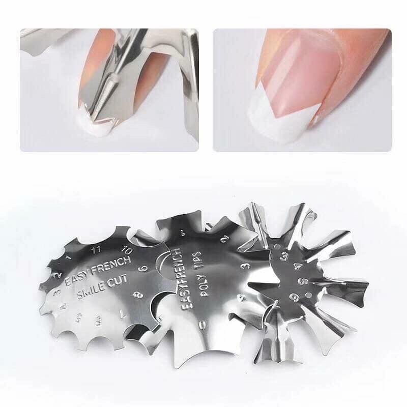 khuôn cắt bột- miếng inox cắt bột nail