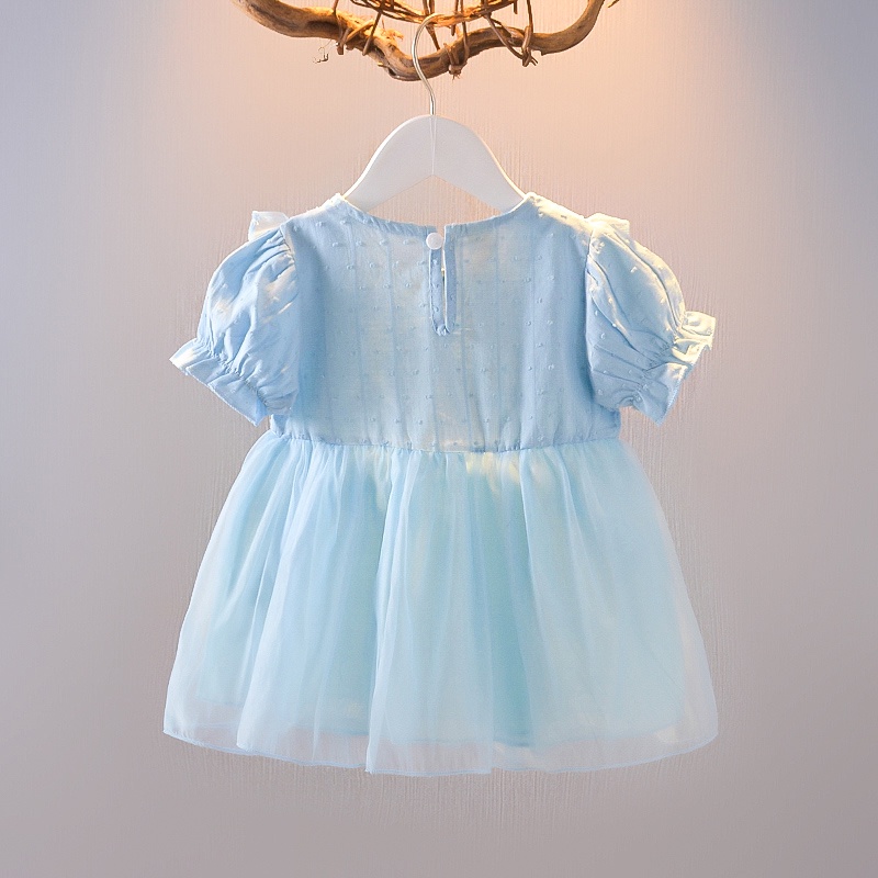 Váy Bé Gái Mùa Hè 2022❣♂Đầm Công Chúa Thời Trang Mùa Hè Hàn Quốc Dành Cho Bé Gái