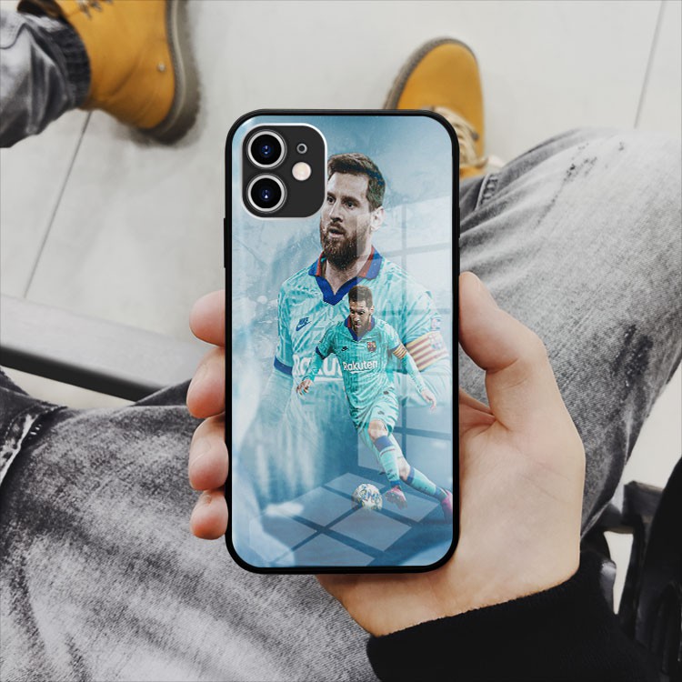 Ốp iphone M10 siêu nhân lùn Messi Hợp Mốt kính cường lực NEW OK-FOO20010167