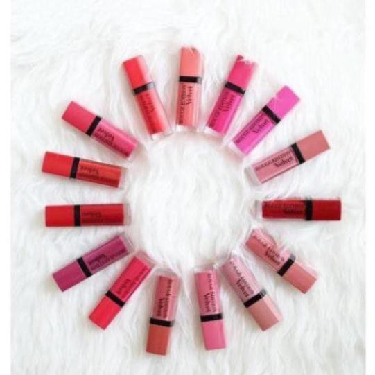Son BJ Velvet - Son Bourjois Rouge Edition Velvet cam kết chuẩn Auth *