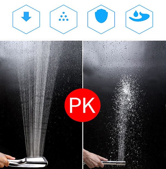 Đầu Vòi Sen Áp Suất Phun Cao Tiết Kiệm Nước | BigBuy360 - bigbuy360.vn