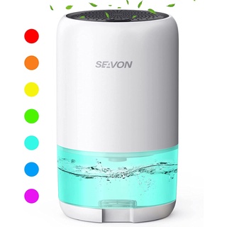 (hàng chính hãng) Máy hút ẩm Seavon thương hiệu Mỹ – Thanh lọc không khí có đèn led đổi màu 450 ml/ngày – Bảo hành 1 năm