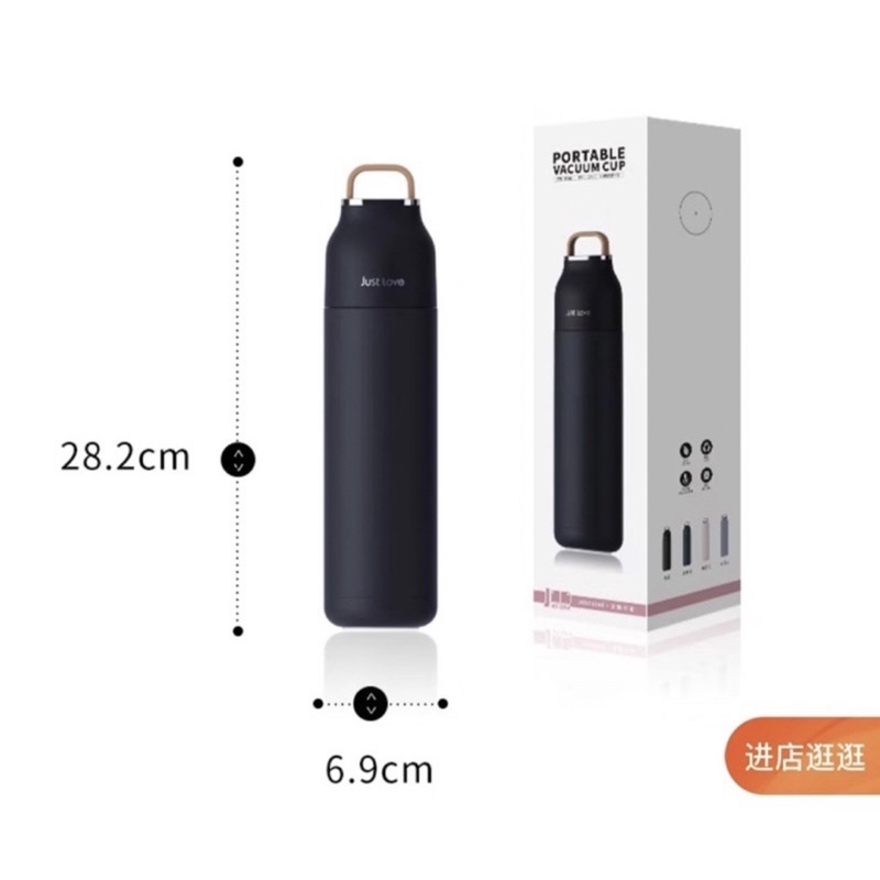 Bình giữ nhiệt  JUST LOVE 500ml Inox 304 giữ nhiệt nóng/lạnh