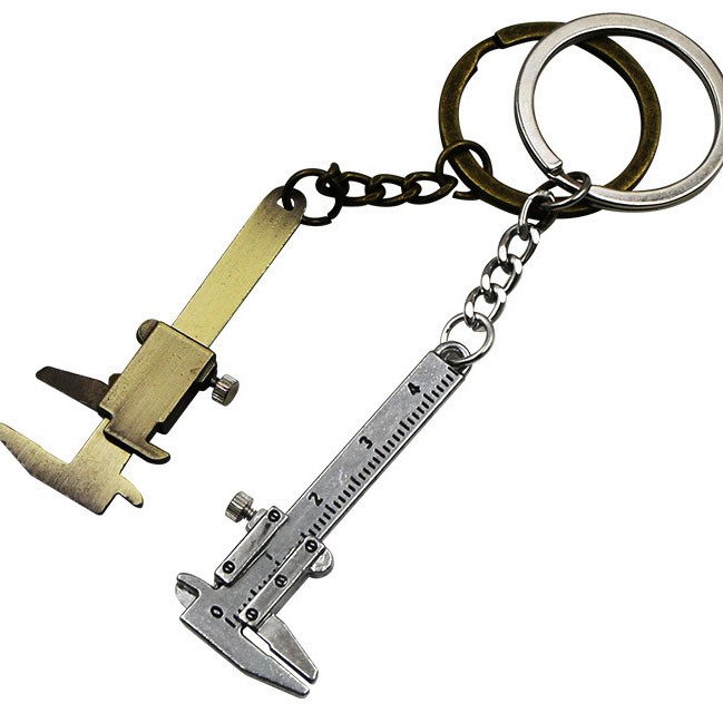Móc khóa thước kẹp Vernier Cho Xe Hơi Bmw, Mazda, Toyota, Audi
