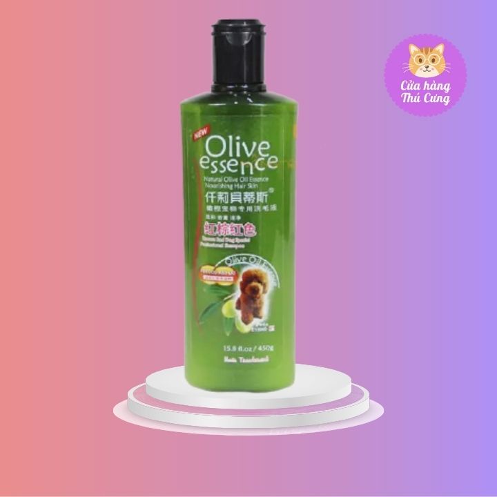 Sữa Tắm Cho Chó Mèo Cún Con Olive Mastercare Sos - 450ml/chai