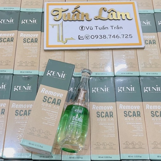 SERUM GIẢM RẠN DA REMOVE SCARE GENIE 60ML CHÍNH HÃNG - 9197