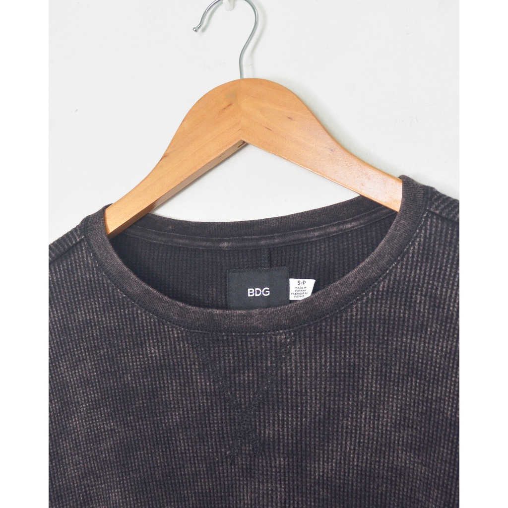Áo Waffle tay dài màu Wash BDG chính hãng