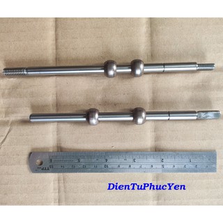 Trục - Cốt quạt 19cm loại tốt dùng sửa chữa hoặc chế quạt 12V không chổi than