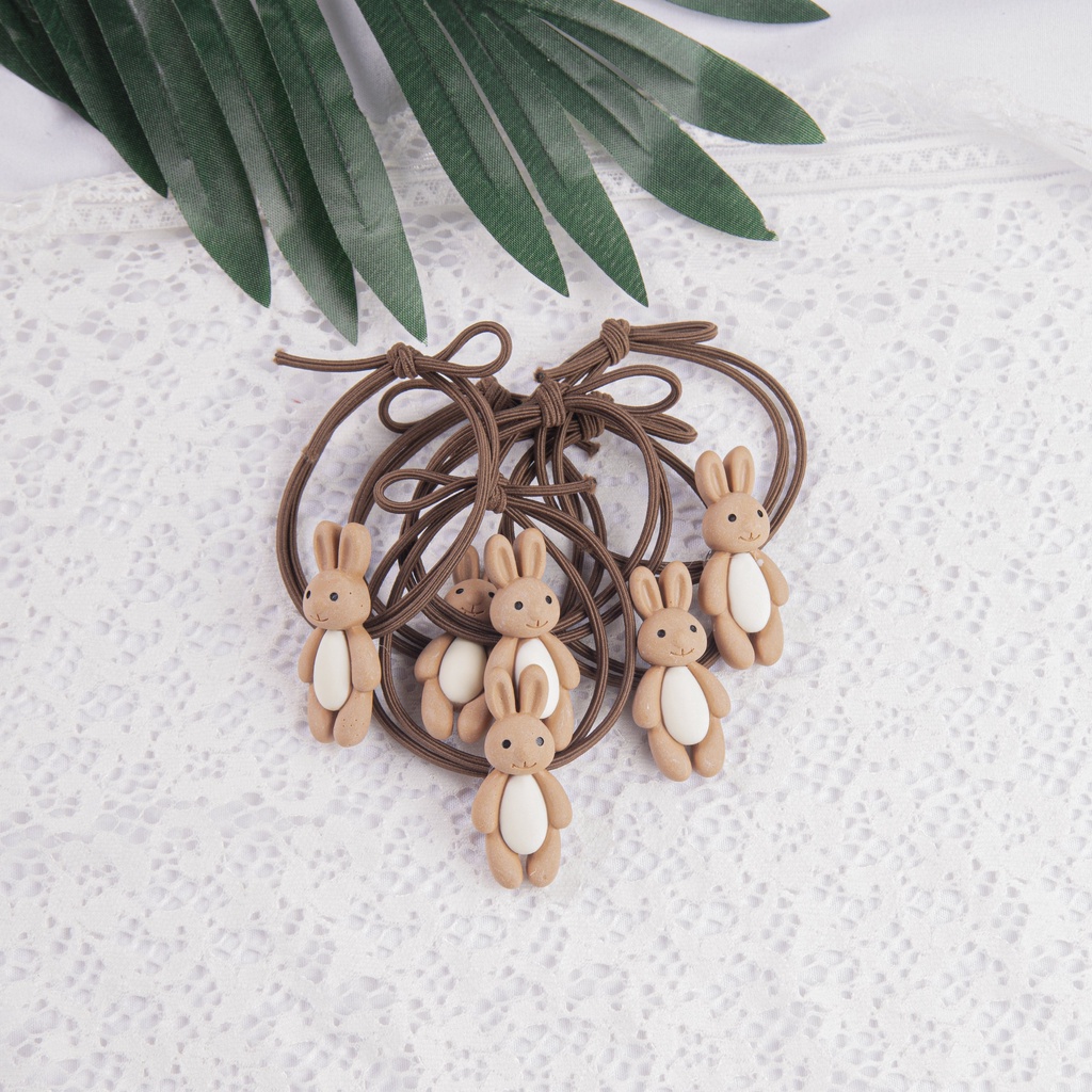 Dây buộc tóc BECHIPI co giãn phong cách đáng yêu