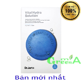 Dr.Jart+ Mặt nạ cấp ẩm chuyên sâu Dermask Water Jet Vital Hydra Solution dưỡng ẩm, tươi trẻ, săn chắc