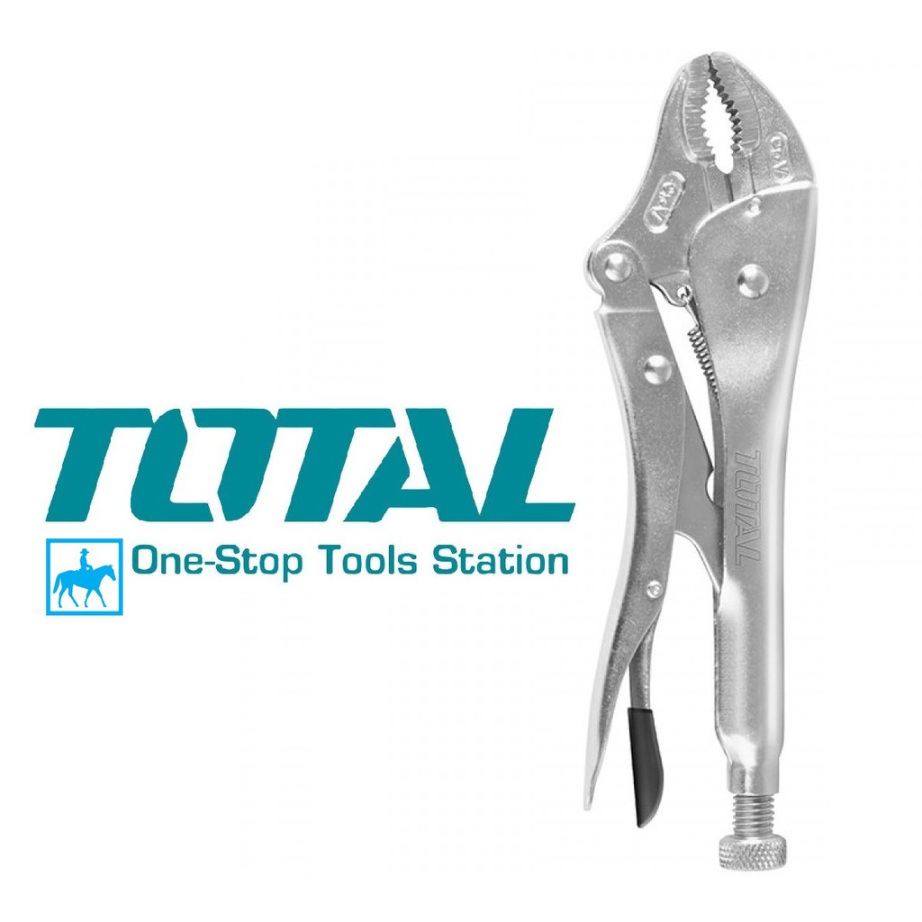 TOTAL Kềm Kìm Bấm Khóa Chết 10inch 250mm THT191003 THT191002