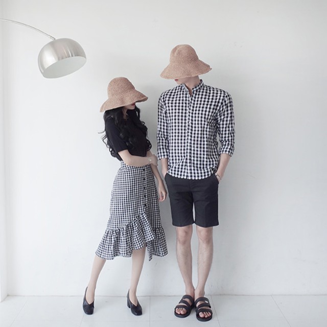 CHÂN VÁY CARO NỮ ULZZANG | BigBuy360 - bigbuy360.vn