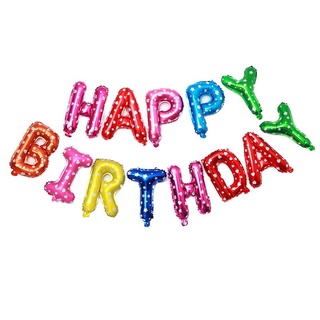Bóng chữ Happy Birthday
