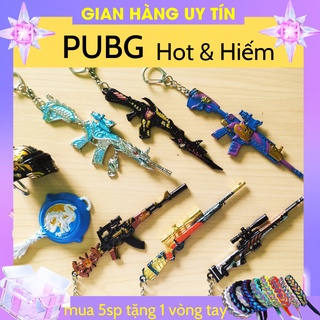 Móc khóa Skin PUBG Hot & Hiếm số lượng có hạn dùng làm mô hình pupg